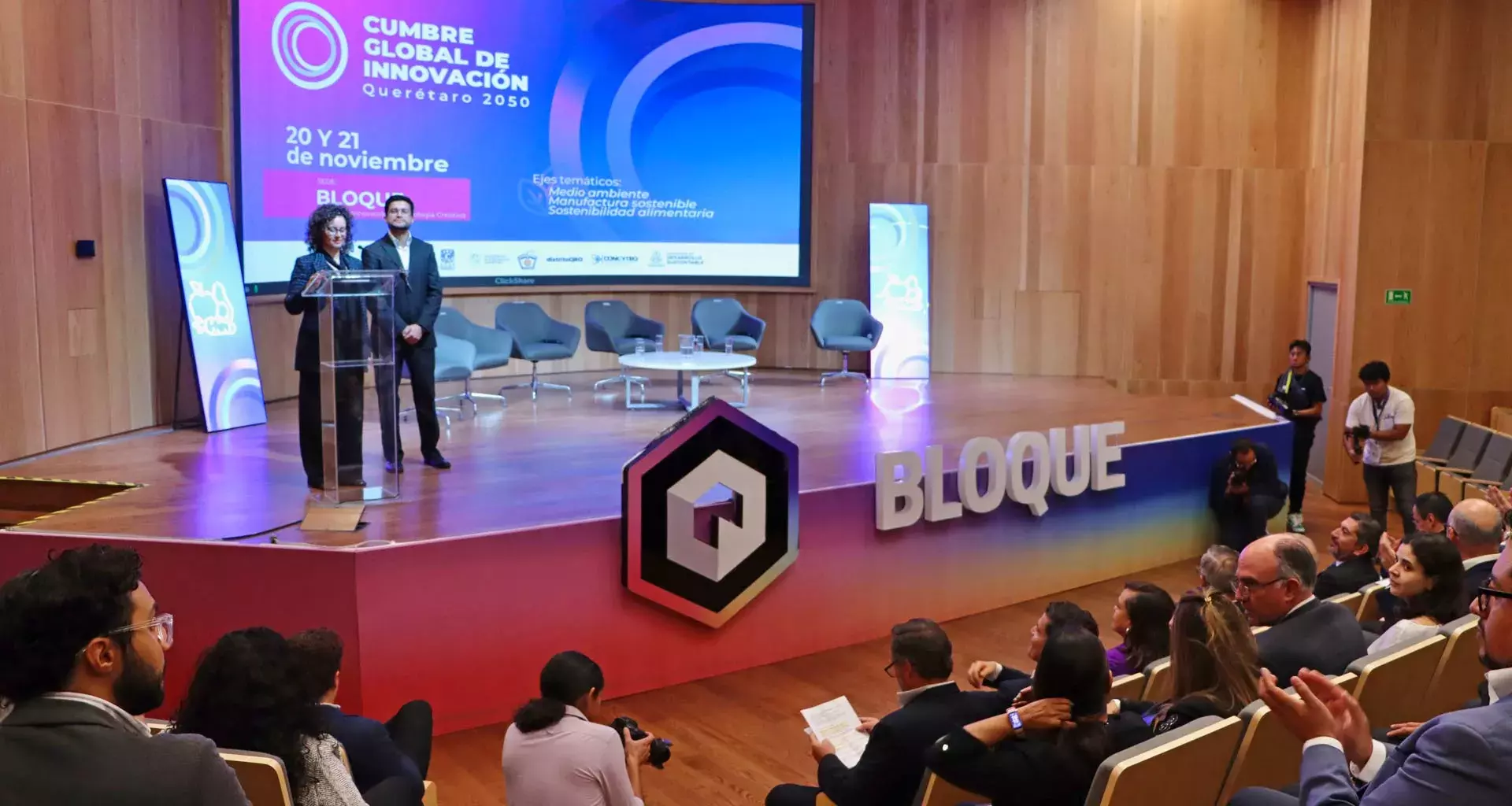 Cumbre Global de Innovación presentó temas como investigación y sustentabilidad