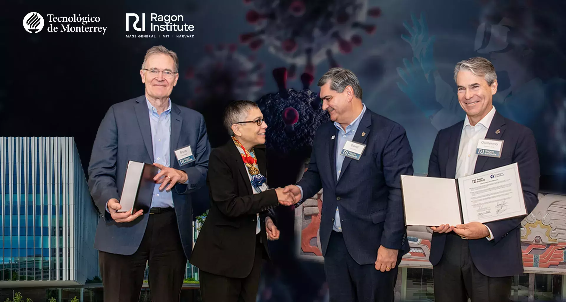 Health innovation: Tec and Ragon Institute (MGH, MIT, and Harvard)