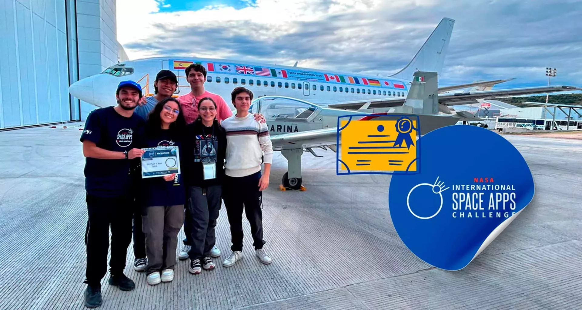 Alumnos del Tec campus Qro son reconocidos en Hackathon de la NASA