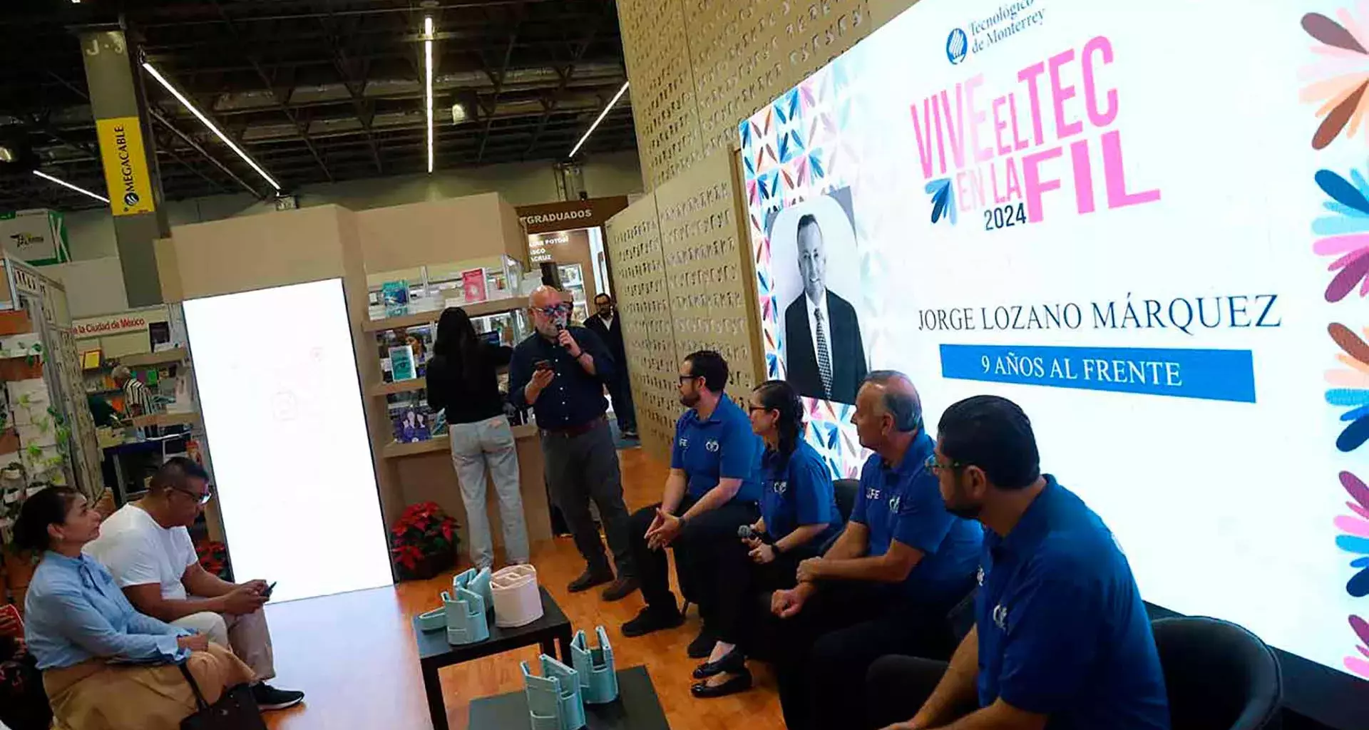 FIL Guadalajara, espacio del Tec en la feria de libro.