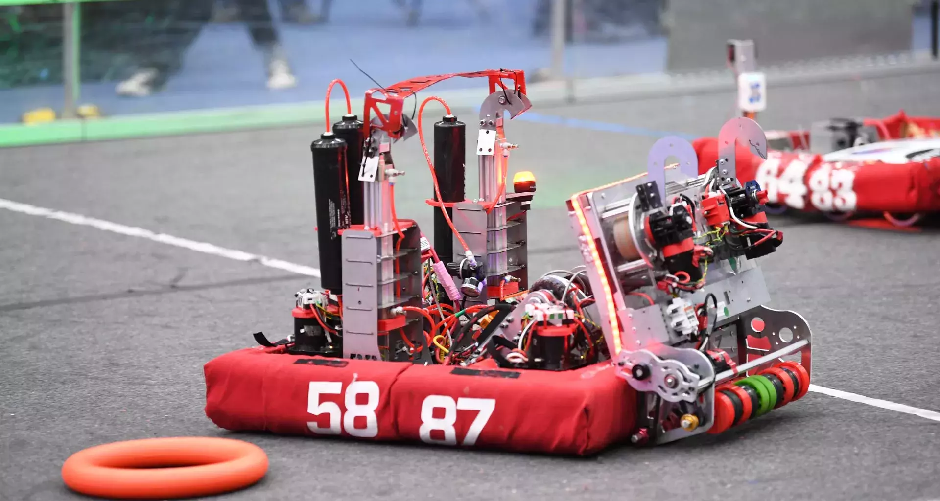 Robot during FIRST Robotics Competition 2024