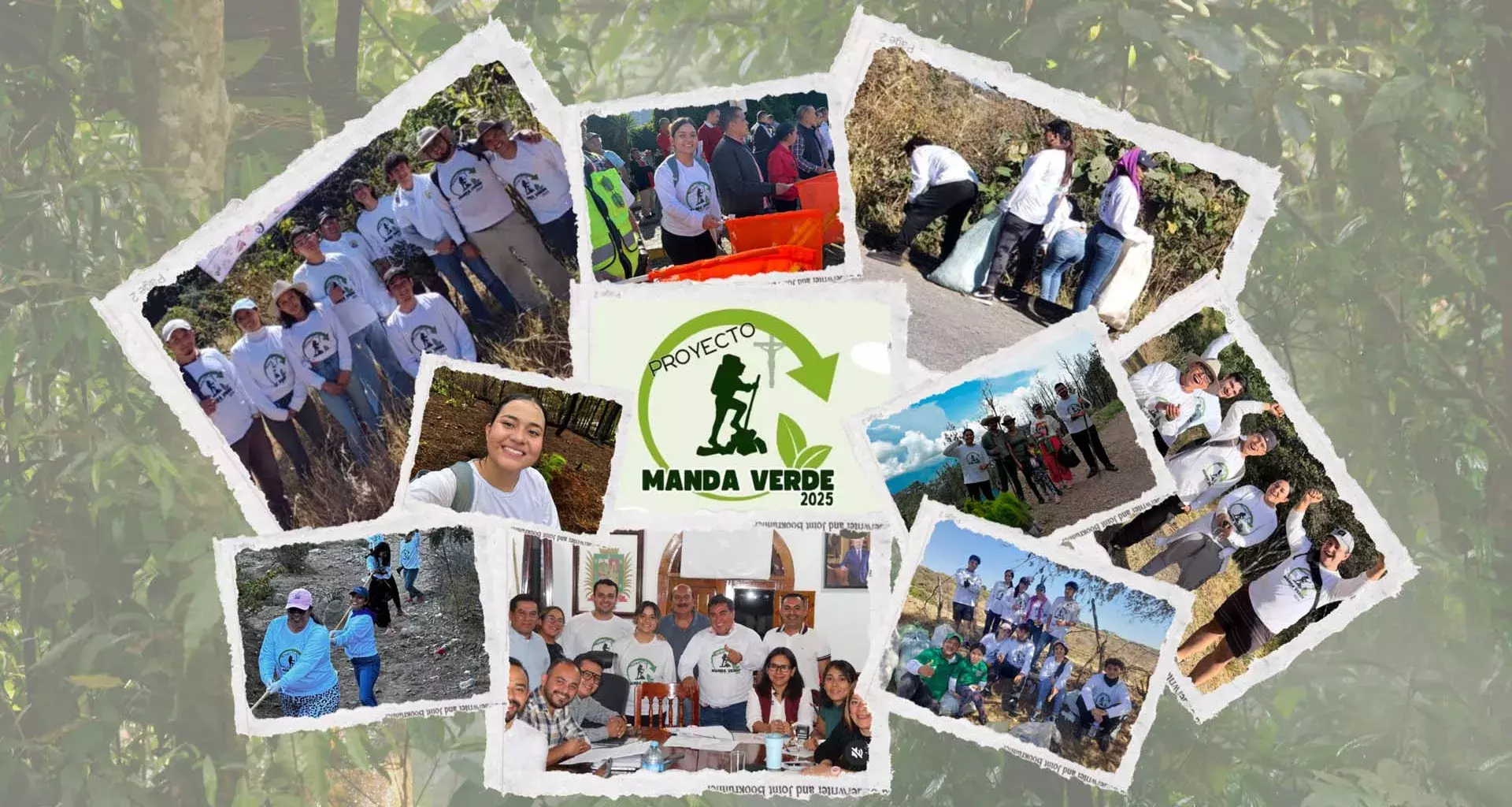 Manda Verde, proyecto social de recolección de basura para contribuir al medio ambiente