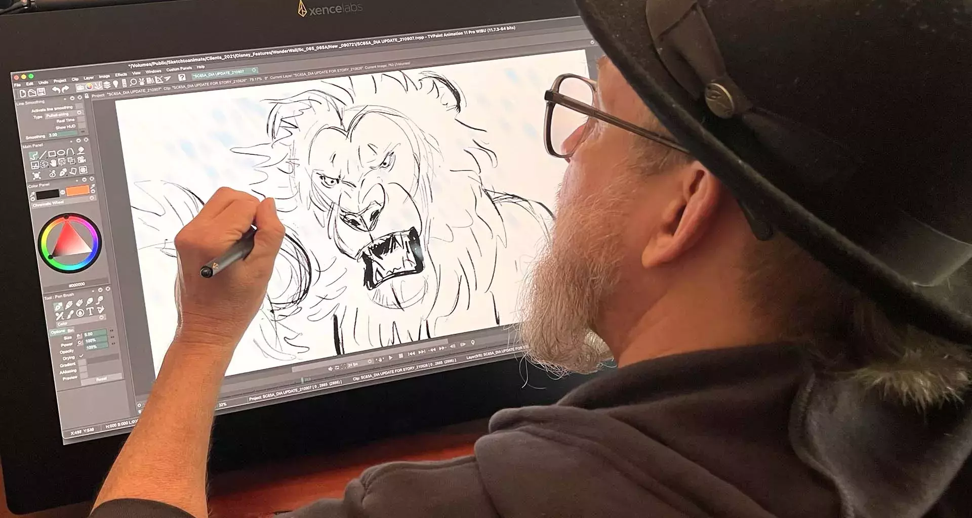 Travis Blaise, profesor del Tecnológico de Monterrey que participó como artista de la historia en la película de Disney, Mufasa: El Rey León.