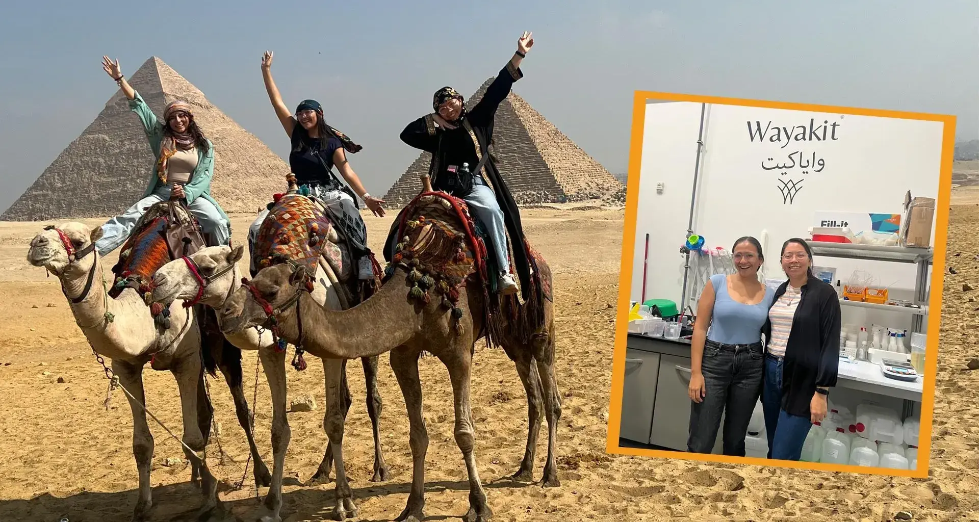 Las estudiantes de ingeniería del Tecnológico de Monterrey en Cuernavaca, Valentina Martínez y Ana Laura García, realizaron estancias profesionales en la empresa de biotecnología en higiene Wayakit con sede en Arabia Saudita.