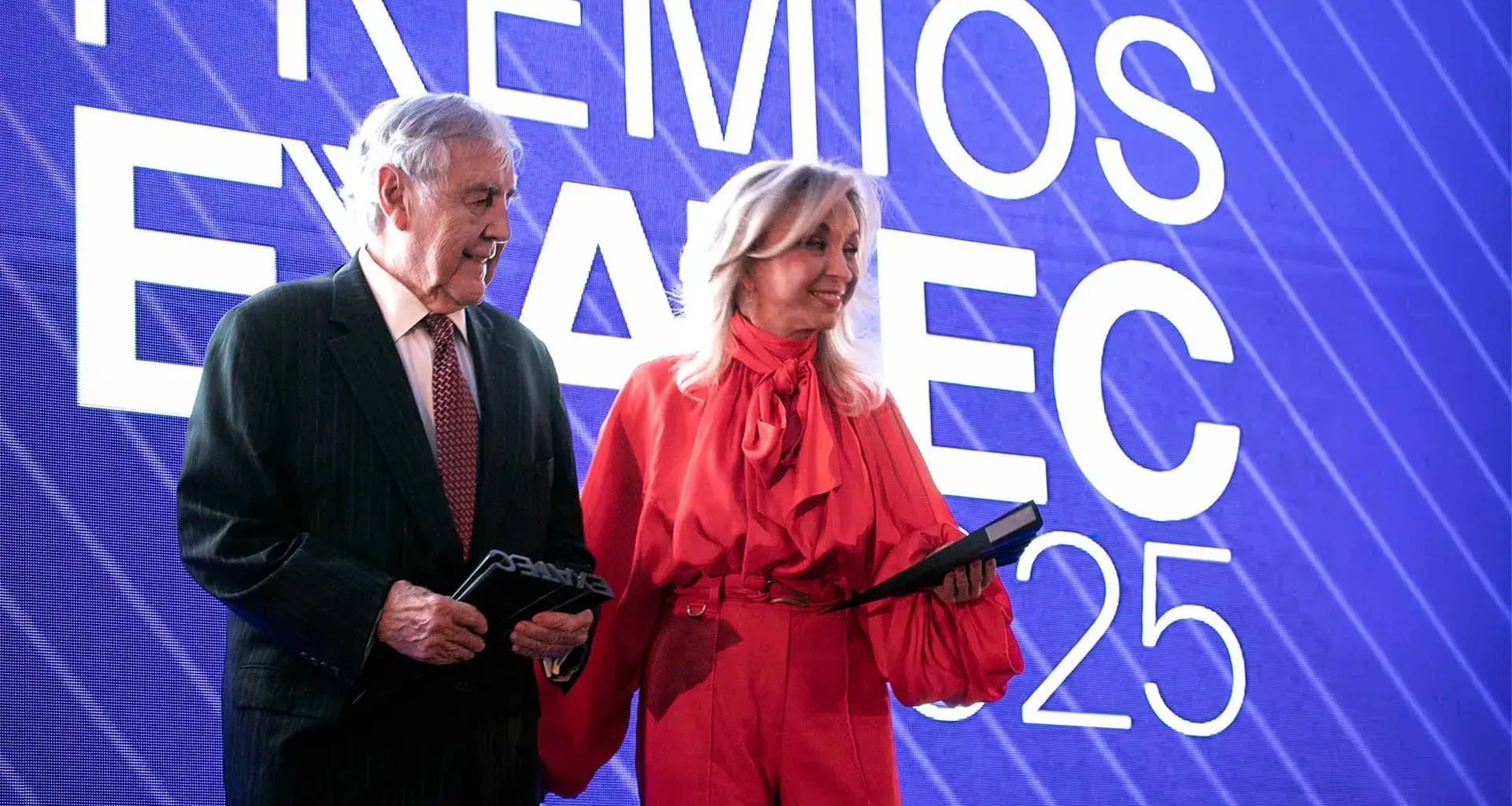 Ganadores 2025 de los Premios EXATEC: Eugenio Clariond y Blanca Treviño