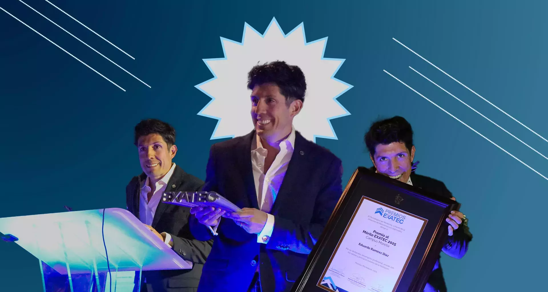 EXATEC recibe premio Mérito EXTAEC por su trayectoria social y empresarial