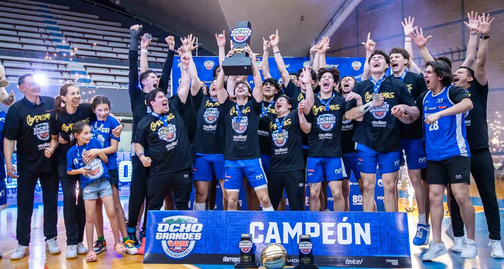 Borregos Santa Fe, campeones nacionales de baloncesto