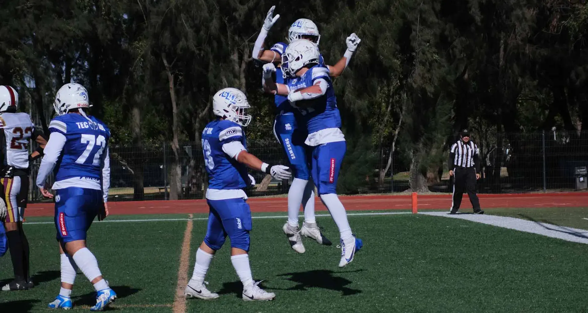 Futbol americano semifinal ganada por el equipo de PrepaTec Guadalajara. 