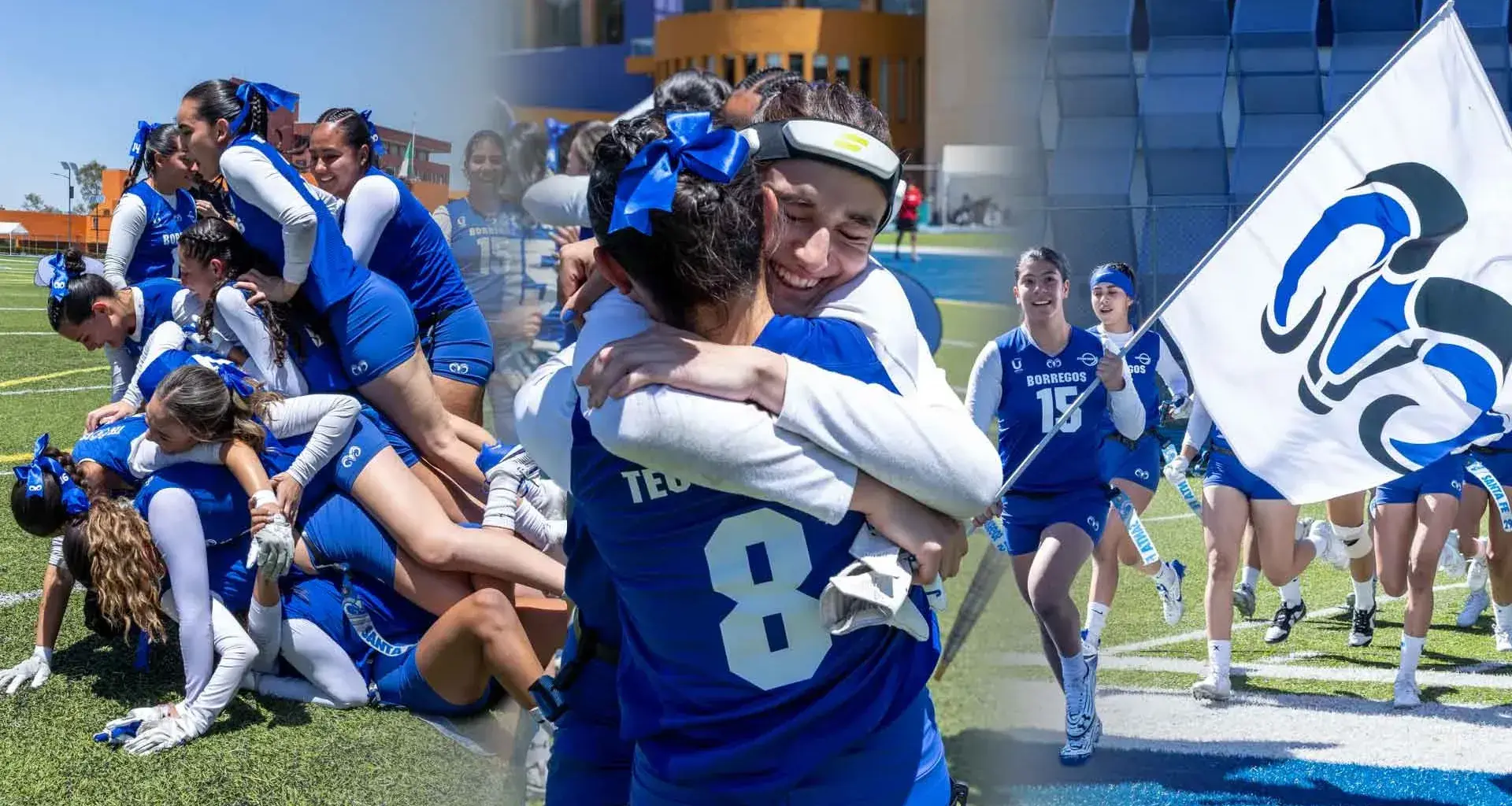 Borregos Santa Fe, bicampeonas nacionales de flag football juvenil