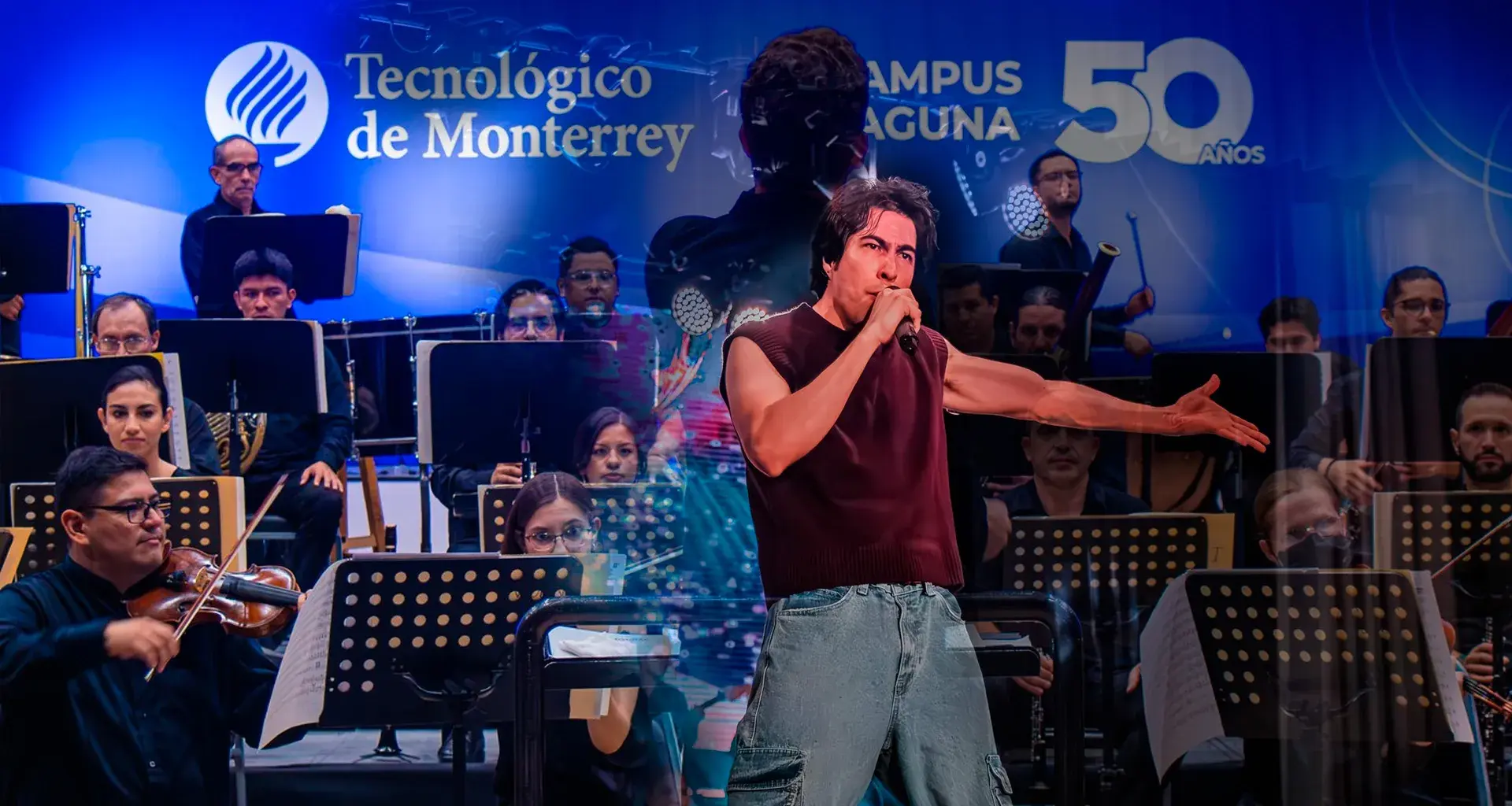 Espectáculos artísticos dan vida al 50 aniversario del Tec de Monterrey campus Laguna