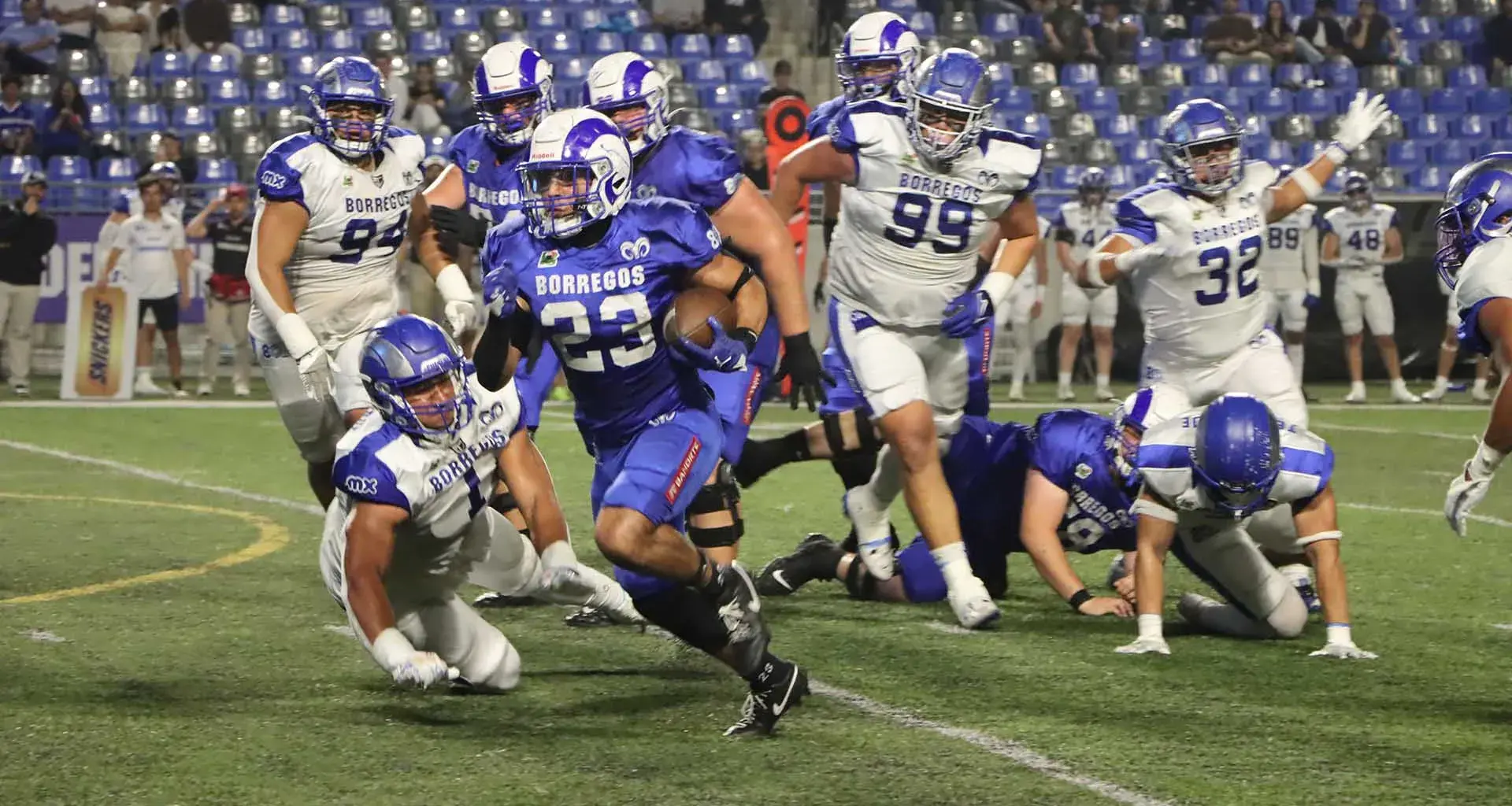 ¡Por el tetra! Avanza Borregos Monterrey a final de ONEFA