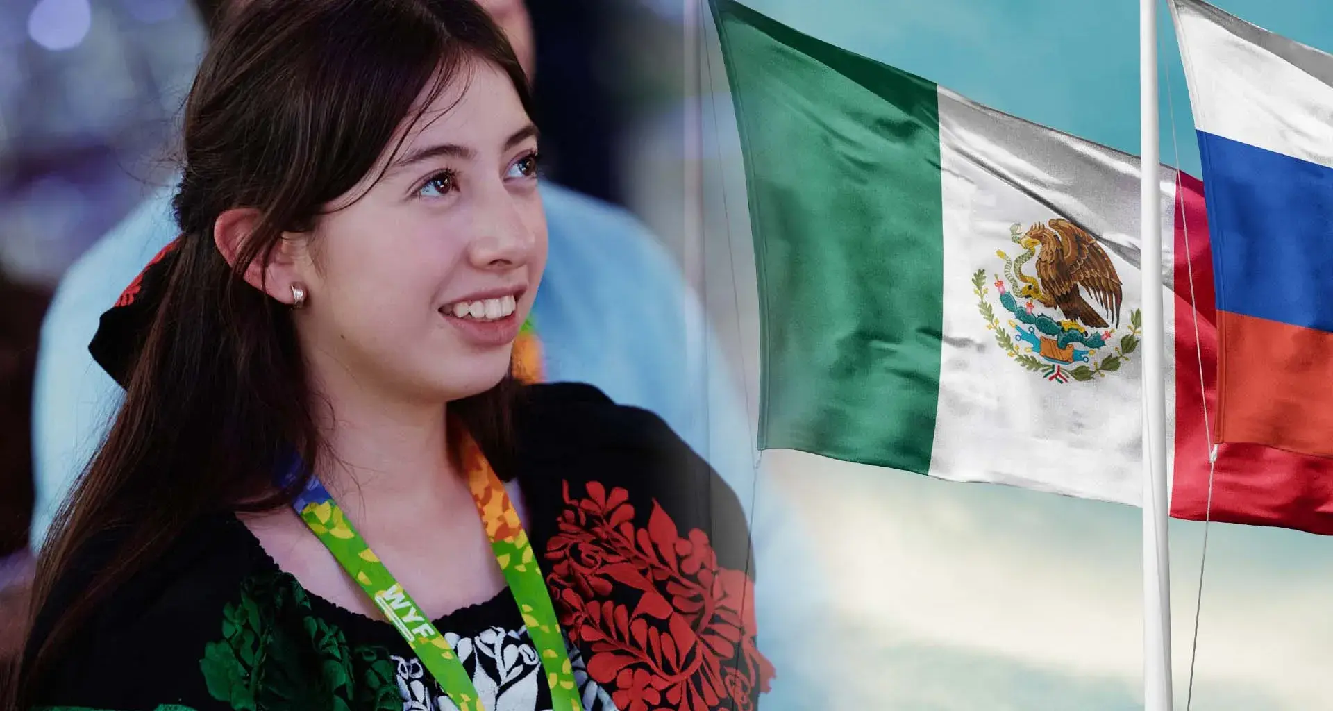 Romina Fuentes, única mexicana menor de edad en el World Youth Festival Assembly 2025.