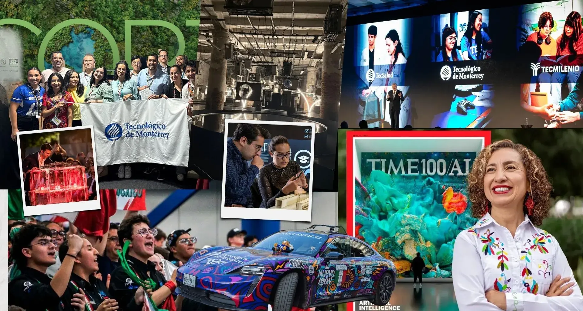 Protagonistas de acciones y proyectos que destacaron dentro de la comunidad Tec este 2025