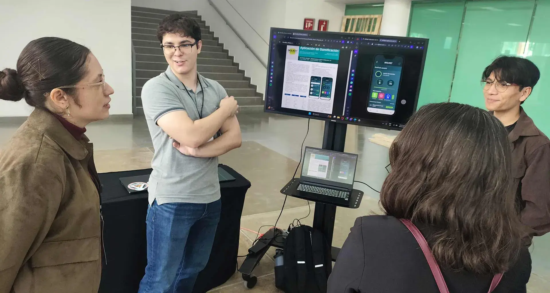 Simposio monitoreo ambiental llamado SKILIKET en el Tec Guadalajara. 