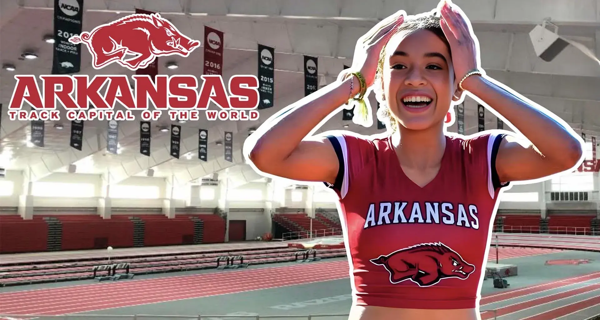 Mexican athlete receives sports scholarship at University of Arkansas