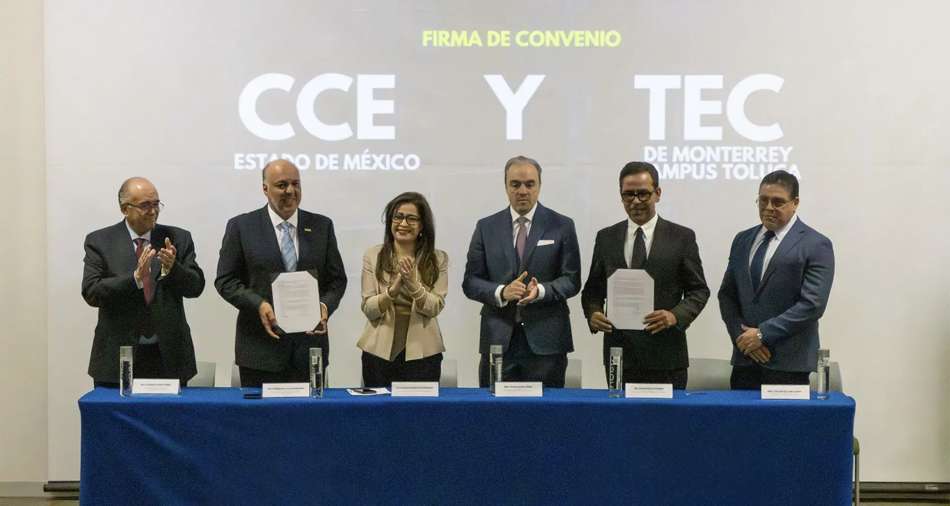 Tec Toluca y Consejo Empresarial del Edomex firman alianza