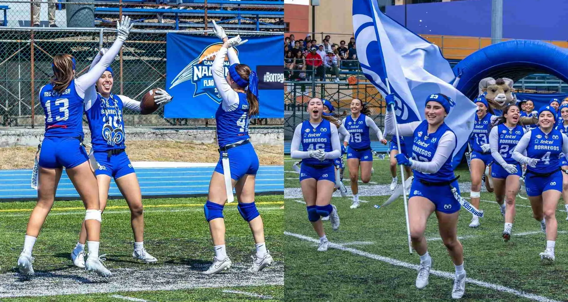 Tricampeonas de flag football