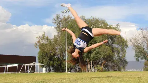 ¡5, 6, 7, 8! El atletismo en una porrista