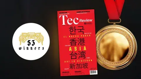 Gana nuestra revista Tec Review "Oscar" de diseño editorial 