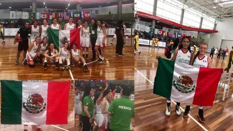 Gana bronce equipo de basquetbol femenil en Panamericano Universitario