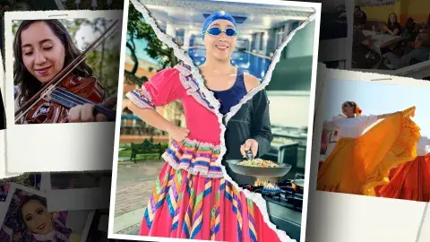 Al son que le toquen baila... pero también nada, cocina y ayuda 