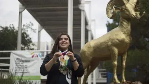 Tiene 15 años y ya fue a dos Olimpiadas Internacionales de Matemáticas