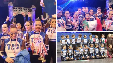 Ganan porristas del Tec primeros lugares en competencia internacional