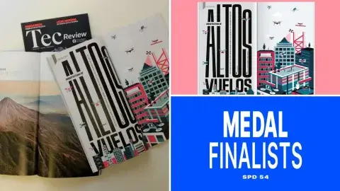Nuestra revista Tec Review va por otro "Oscar" del diseño editorial