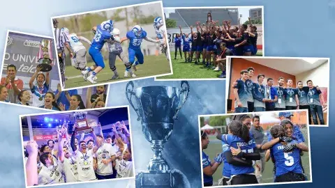 ¡Borregos en la cima! Tec domina en deportes universitarios en abril