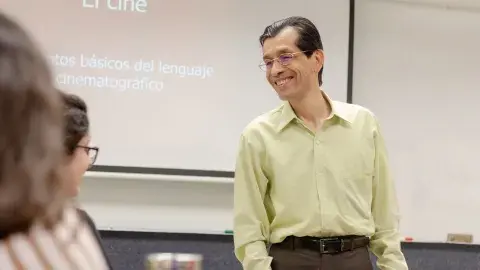 Diezmartínez, el profesor que ha trascendido en el mundo del cine