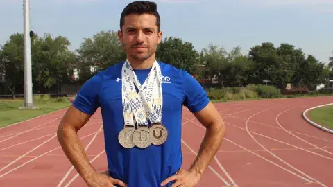 Adrián Rivera: sus saltos y relevo son… ¡de oro!
