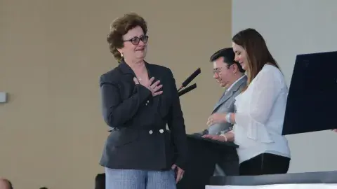 Es el mejor reconocimiento de mi vida.- Lucrecia Pérez