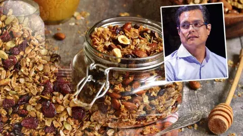 Se cansó de tener colesterol y creó su empresa de alimentos orgánicos