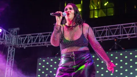 La música: la pasión que la hizo triunfar en festival de la canción