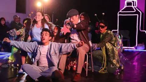 Puesta en escena de estudiantes del Tec va a final internacional