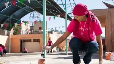 Voluntarios del Tec Guadalajara remozan 2 escuelas públicas