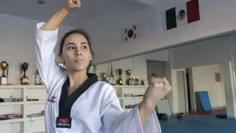 Joven sinaloense llega al top 5 en ranking nacional de taekwondo 2019