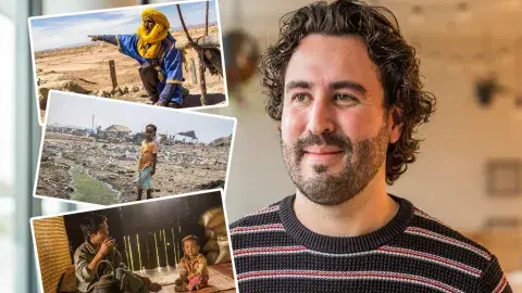 His photographs ‘give voice’ to vulnerable people world-wide