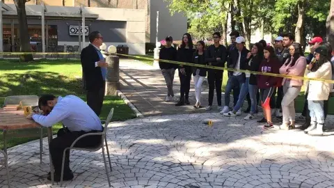 ¡Desde el lugar de los hechos! Aprenden criminalística en PrepaTec GDL