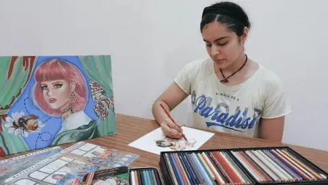Pinceladas de talento. 14 años pintando emociones y paisajes