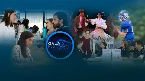 Reconocen su liderazgo y formación estudiantil en Gala Borrego 2020