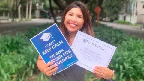 Mexicana es seleccionada entre 1,500 para estudiar en Inglaterra