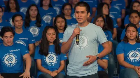 "Todo se puede lograr": Oliver Santos, de líder del mañana a EXATEC