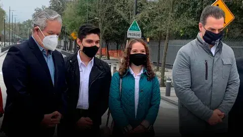 Genera nueva calle completa más seguridad a los peatones.- Alumnos