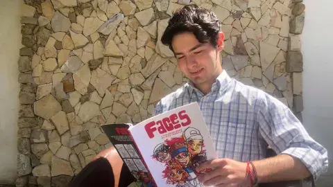 Alex Carrillo: el mexicano que lleva sus dibujos al mundo (videonota)