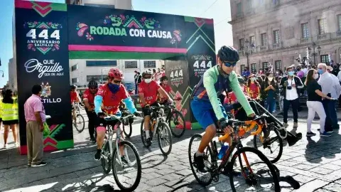 ¡A pedalear! EXATEC une a ciclistas a favor de sierra de Coahuila