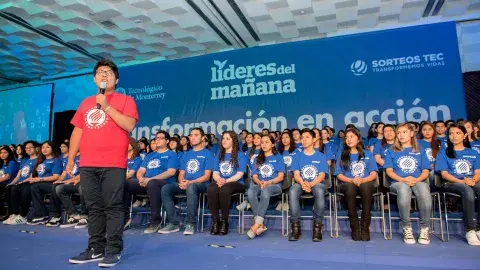 "Ganas más cuando das": el mensaje del sorteo del Tec de Monterrey