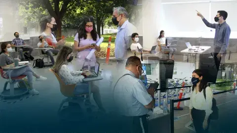 ¡Vuelve la vida al campus Mty con clases híbridas y presenciales!