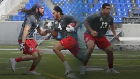 Borregos muestran su talento en evento selectivo internacional de NFL