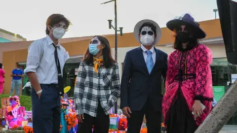 Fiesta de la Catrina en Tec campus San Luis Potosí (fotogalería)